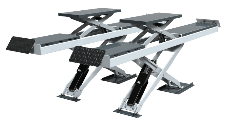 Pont  électrohydrauliques à ciseaux double 4.5T GALTA GT-BS 3.5 - 4.0 - 4.5 - 5.5