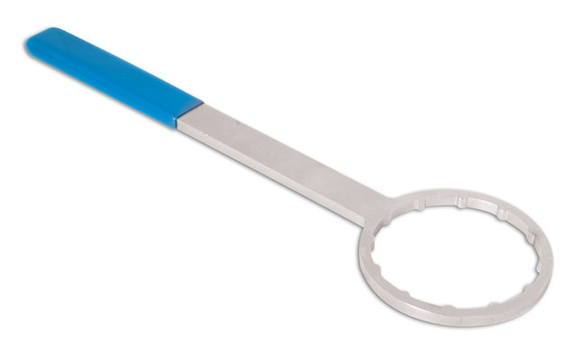 Clé pour filtre à huile - 76mm x 12 côtes LASER 4579