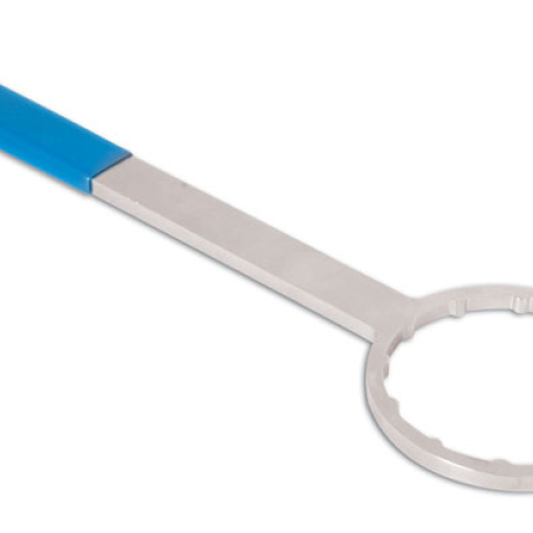 Clé pour filtre à huile - 76mm x 12 côtes LASER 4579